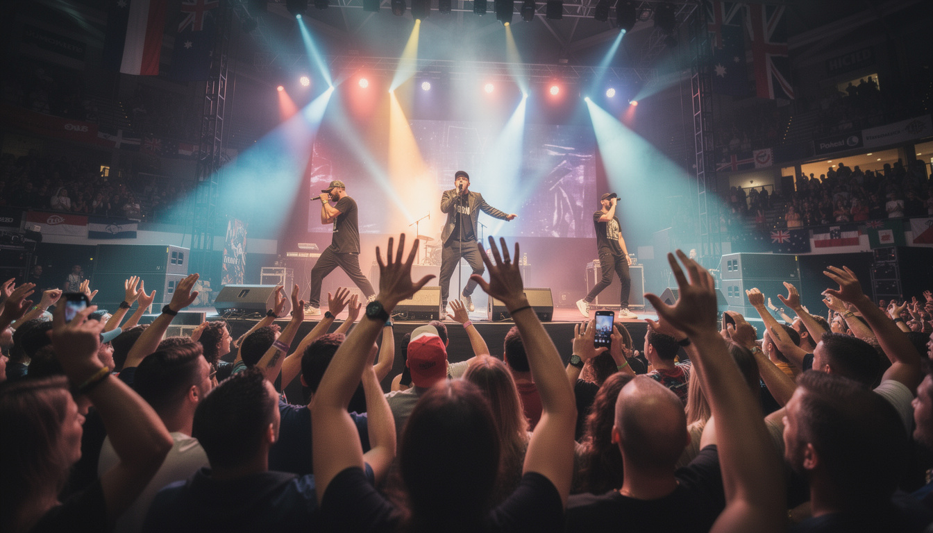 découvrez les hilltop hoods qui annoncent la fin de leur plus grande tournée. les légendes du hip-hop australien partagent leurs impressions et réflexions sur cette étape marquante de leur carrière.