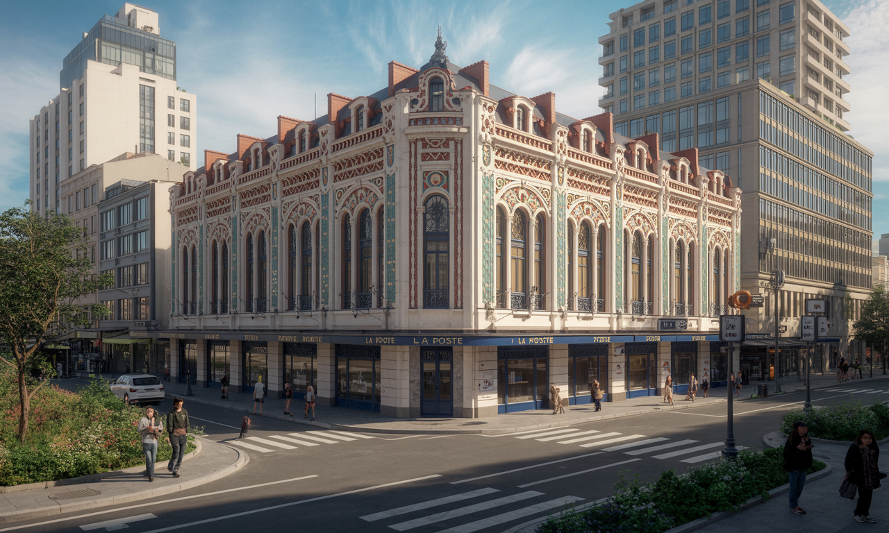 découvrez la poste de thiers, un chef-d'œuvre art déco emblématique au cœur de la transformation urbaine, alliant patrimoine historique et modernité architecturale.