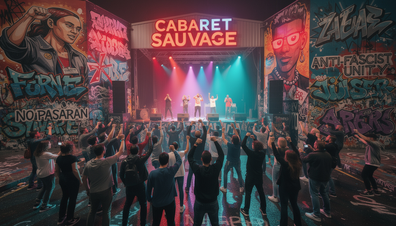 le média rap grünt termine sa tournée municipale de sensibilisation et de lutte contre l’extrême droite avec un concert engagé au cabaret sauvage.