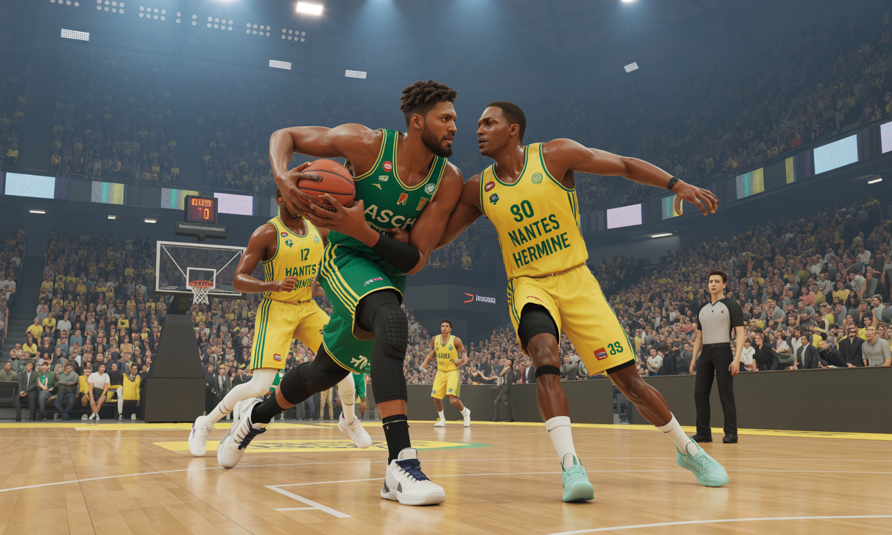 découvrez le match intense entre l’asch et nantes hermine, un duel de basket-ball marqué par une forte volonté de revanche.