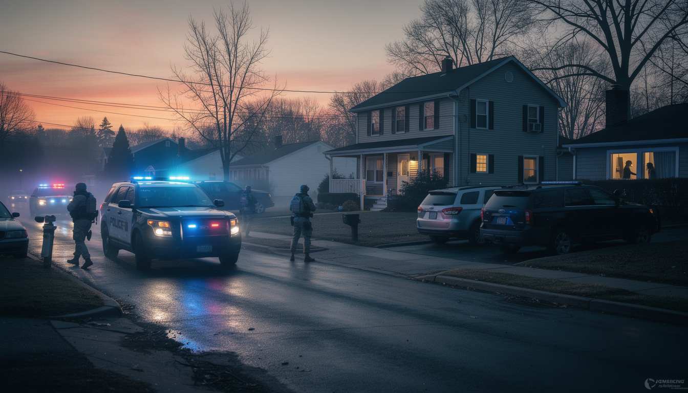 la police de hartford interroge un suspect dans le cadre de l'enquête sur un meurtre survenu en mars, cherchant à élucider les circonstances de ce crime.