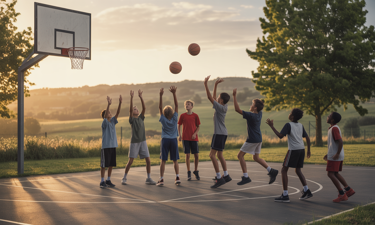 participez aux heures de basket en sarthe : marquer des paniers pour soutenir une cause et sensibiliser tout en réalisant un rêve.